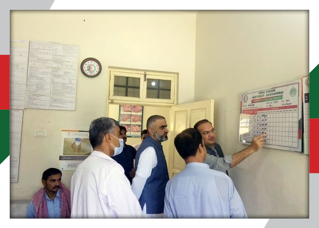 CEO, PPHI Sindh, visited 08 Health Facilities of District Jamshoro